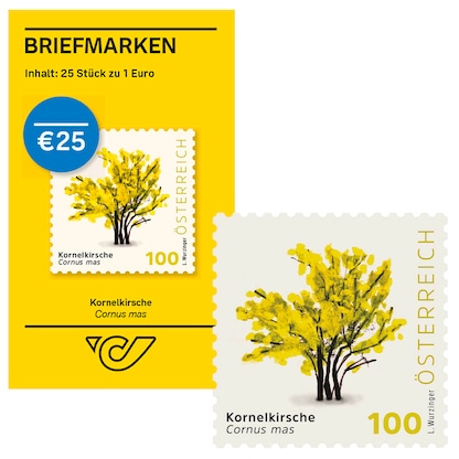 Artikelbild für Porto NEU ab 01.05.2025: Österreichische Post 1,00 € Briefmarken ECO S 