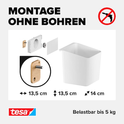 Artikelbild 5 für tesa Kräutertopf-Set weiß, Artikelnummer 554893