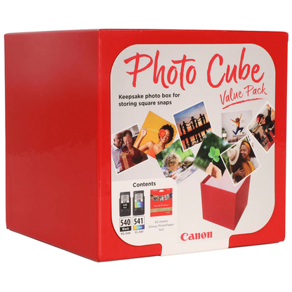 Artikelbild 3 für Canon PG-540 + CL-541 schwarz, color Druckköpfe + Fotopapier, 2er-Set, Artikelnummer 998474