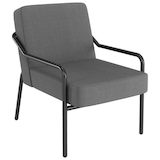 Artikelbild 1 für medso powered by PAPERFLOW Sessel MEDSO M anthrazit schwarz Stoff, 1 St., Artikelnummer 522239