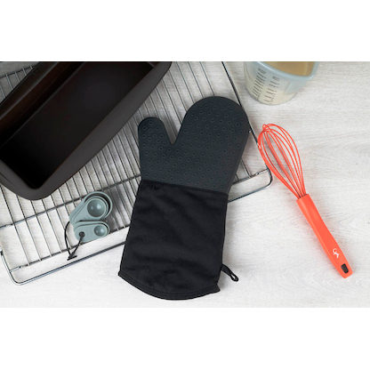 Artikelbild 3 für LURCH unisex Ofenhandschuh schwarz Einheitsgröße, 1 St., Artikelnummer 637458