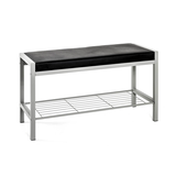 Artikelbild 1 für HAKU Möbel Schuhbank 90550 schwarz Metall 80,0 cm, Artikelnummer 559171