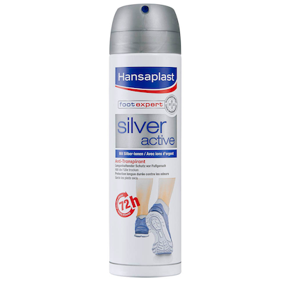 Artikelbild 19 für Hansaplast Silver active Fußdeo 150,0 ml, Artikelnummer 148678