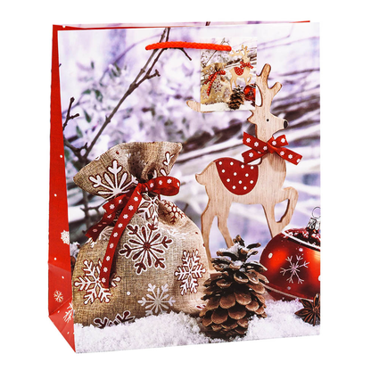 Artikelbild 2 für 12 TSI Geschenktüten Weihnachten Serie 9 Motiv sortiert 26,0 x 32,0 cm, Artikelnummer 773661