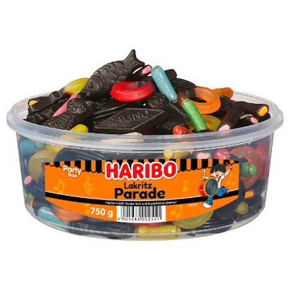 Artikelbild für HARIBO Lakritz Parade Lakritz 750,0 g, Artikelnummer 233286