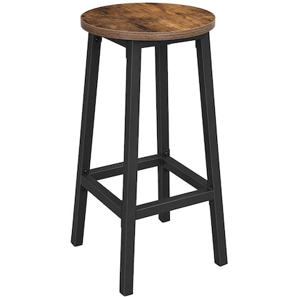 Artikelbild 2 für 2 VASAGLE Barhocker LBC32X braun, Artikelnummer 263067