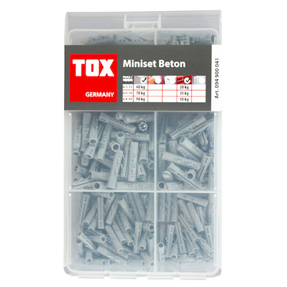 Artikelbild 3 für TOX Miniset Barracuda 094900041 Spreizdübel-Sortiment, 245-teilig, Artikelnummer 559918