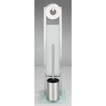 Artikelbild 6 für WENKO WC-Garnitur Rivalta silber Metall, Artikelnummer 154643