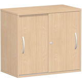Artikelbild 1 für geramöbel Schiebetürenschrank Flex, S-381501-BB buche 1 Fachboden 80,0 x 42,5 x 72,0 cm, Artikelnummer 875885