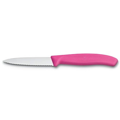Artikelbild 2 für VICTORINOX Küchenmesser Swiss Classic silber, pink glänzend, Klinge: 8,0 cm, 1 St., Artikelnummer 322497