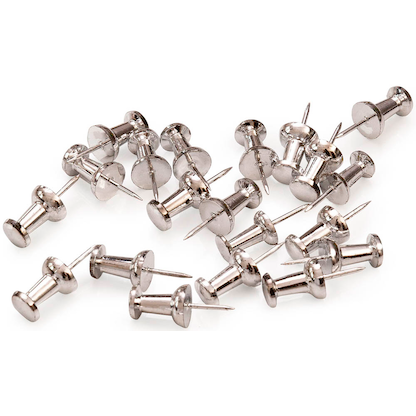 Artikelbild für 50 ALLboards Pinnnadeln silber, Artikelnummer 503447