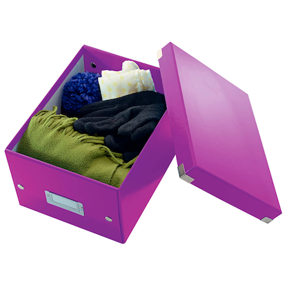 Artikelbild 2 für LEITZ Click & Store Aufbewahrungsbox 7,4 l violett 21,6 x 28,2 x 16,0 cm, Artikelnummer 211021