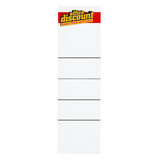 Artikelbild 1 für 10 office discount Ordneretiketten weiß für bis zu 8,0 cm Rückenbreite, Artikelnummer 868547