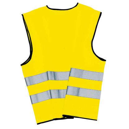 Artikelbild 2 für unisex Warnweste neongelb Einheitsgröße, Artikelnummer 315226