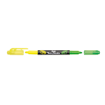 Artikelbild 16 für Pentel Twin Checker SLW8-GK Textmarker gelb, 1 St., Artikelnummer 861142