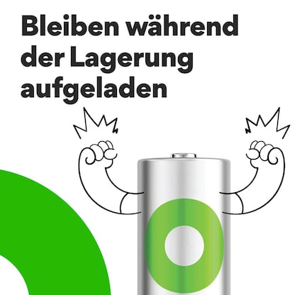 Artikelbild 7 für 2 GP Akkus ReCyko+ Baby C 3.000 mAh, Artikelnummer 255309