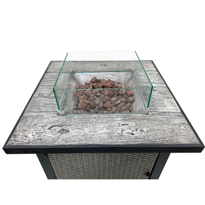 Artikelbild 6 für tepro Gas-Feuerstelle Medfield anthrazit, Artikelnummer 328017