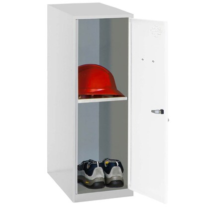 Artikelbild für Simonrack Spind SIMONLOCKER DISM grau, weiß 8425437116681, 1 Schließfach 30,0 x 50,0 x 91,5 cm, Artikelnummer 354979