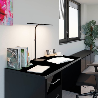 Artikelbild 3 für Hansa Novano Schreibtischlampe schwarz 20 W, Artikelnummer 496139