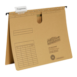 Artikelbild 1 für 50 office discount Hängehefter Karton naturbraun 1 x kaufmännische Heftung, Artikelnummer 501684