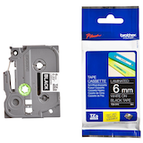 Artikelbild 1 für brother Schriftband TZe-315 TZE315, 6 mm weiß auf schwarz, Artikelnummer 784843