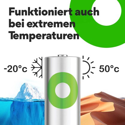 Artikelbild 8 für 2 GP Akkus ReCyko+ Baby C 3.000 mAh, Artikelnummer 255309