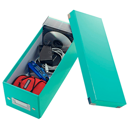 Artikelbild 3 für AKTION: LEITZ CD-/DVD-Box Click & Store blau, 1 St. mit Prämie nach Registrierung, Artikelnummer 211033