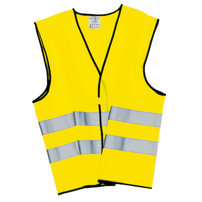 Artikelbild 3 für unisex Warnweste neongelb Einheitsgröße, Artikelnummer 315226