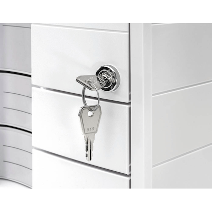 Artikelbild 3 für HAN Schubladenbox IMPULS mit Schloss weiß 1018-12, DIN A4 mit 3 Schubladen, Artikelnummer 661682
