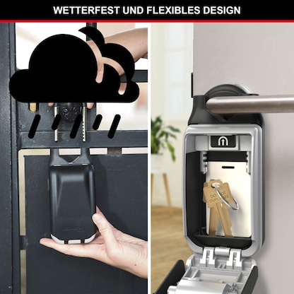 Artikelbild 3 für Master Lock® 5420EURD Schlüsseltresor silber Zahlenschloss, Artikelnummer 727721