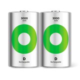 Artikelbild 1 für 2 GP Akkus ReCyko+ Mono D 3.000 mAh, Artikelnummer 255287