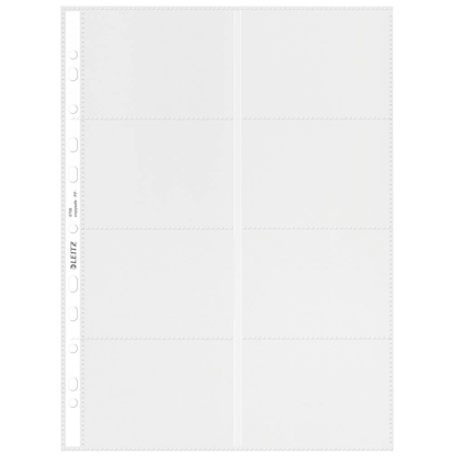 Artikelbild 6 für AKTION: 10 LEITZ Visitenkartenhüllen DIN A4 glasklar glatt 0,10 mm mit Prämie nach Registrierung, Artikelnummer 385017