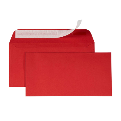 Artikelbild für artoz Briefumschläge Mosaic DIN lang ohne Fenster feuerrot haftklebend 20 St., Artikelnummer 959262