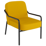 Artikelbild 1 für medso powered by PAPERFLOW Sessel MEDSO M Rund gelb schwarz Kunststoff, 1 St., Artikelnummer 522447