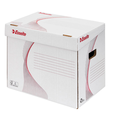 Artikelbild 7 für 10 Esselte Archivcontainer weiß 39,8 x 28,0 x 30,2 cm, Artikelnummer 515062