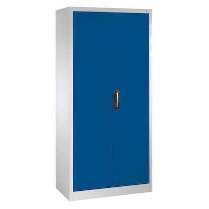 Artikelbild für CP Metallschrank C 2000 Acurado 9280-000 S10743 lichtgrau, enzianblau 93,0 x 50,0 x 195,0 cm, aufgebaut, Artikelnummer 412387