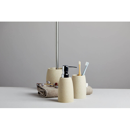 Artikelbild 4 für WENKO WC-Garnitur Goa beige Stein, Artikelnummer 815854