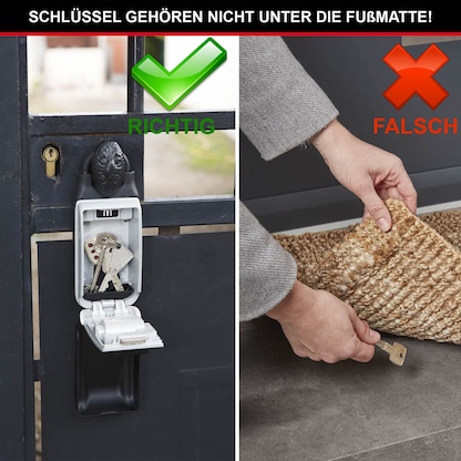Artikelbild 4 für Master Lock® 5420EURD Schlüsseltresor silber Zahlenschloss, Artikelnummer 727721