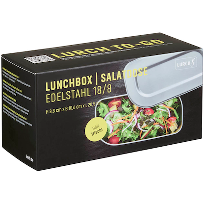 Artikelbild 2 für LURCH Lunchbox silber 1,2 l, 1 St., Artikelnummer 637599