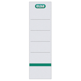 Artikelbild 1 für 10 ELBA Einsteck-Rückenschilder weiß für 8,0 cm Rückenbreite, Artikelnummer 436931
