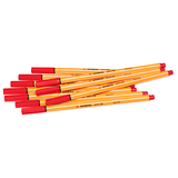 Artikelbild 1 für STABILO point 88 Fineliner rot 0,4 mm, 10 St., Artikelnummer 313031