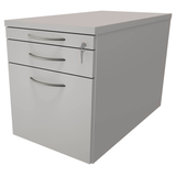 Artikelbild 1 für fm Sidney Rollcontainer lichtgrau 3 Auszüge 43,4 x 80,0 x 54,0 cm, Artikelnummer 137697