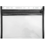 Artikelbild 1 für VELOFLEX Reißverschlussbeutel VELOBAG® transparent/schwarz 0,3 mm, 1 St., Artikelnummer 474676
