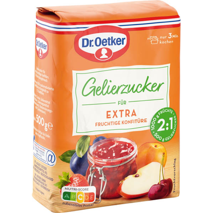 Artikelbild 4 für Dr. Oetker EXTRA 2:1 Gelierzucker, 500,0 g, Artikelnummer 530974