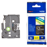 Artikelbild 1 für brother Schriftband TZe-335 TZE335, 12 mm weiß auf schwarz, Artikelnummer 784868