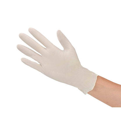 Artikelbild 3 für HYGOSTAR unisex Einmalhandschuhe SKIN weiß Größe M, 100 St., Artikelnummer 597831