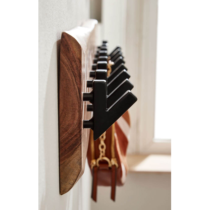 Artikelbild 6 für WOHNLING Wandgarderobe WL6.357 akazie Holz 8 Haken 90,0 x 19,0 cm, Artikelnummer 908554