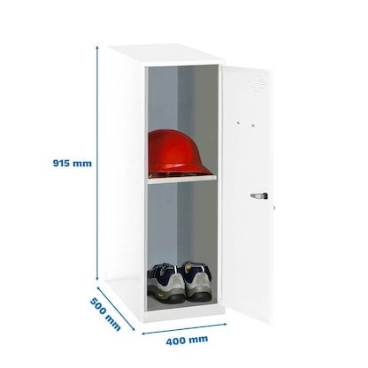 Artikelbild 2 für Simonrack Spind SIMONLOCKER DISM weiß 8425437119378, 1 Schließfach 40,0 x 50,0 x 91,5 cm, Artikelnummer 355828