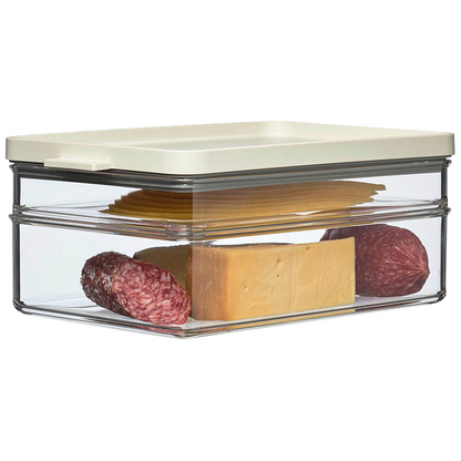 Artikelbild für MEPAL Frischhaltedosen Omnia 9,4 cm hoch weiß 0,5/1,2 l, 1 St., Artikelnummer 434369