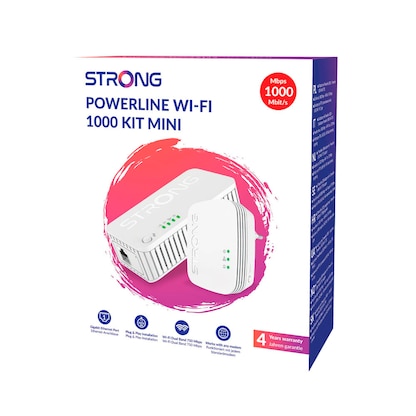 Artikelbild 5 für STRONG 1000 Wi-Fi Mini KIT Powerline-Adapter-Set, Artikelnummer 583488